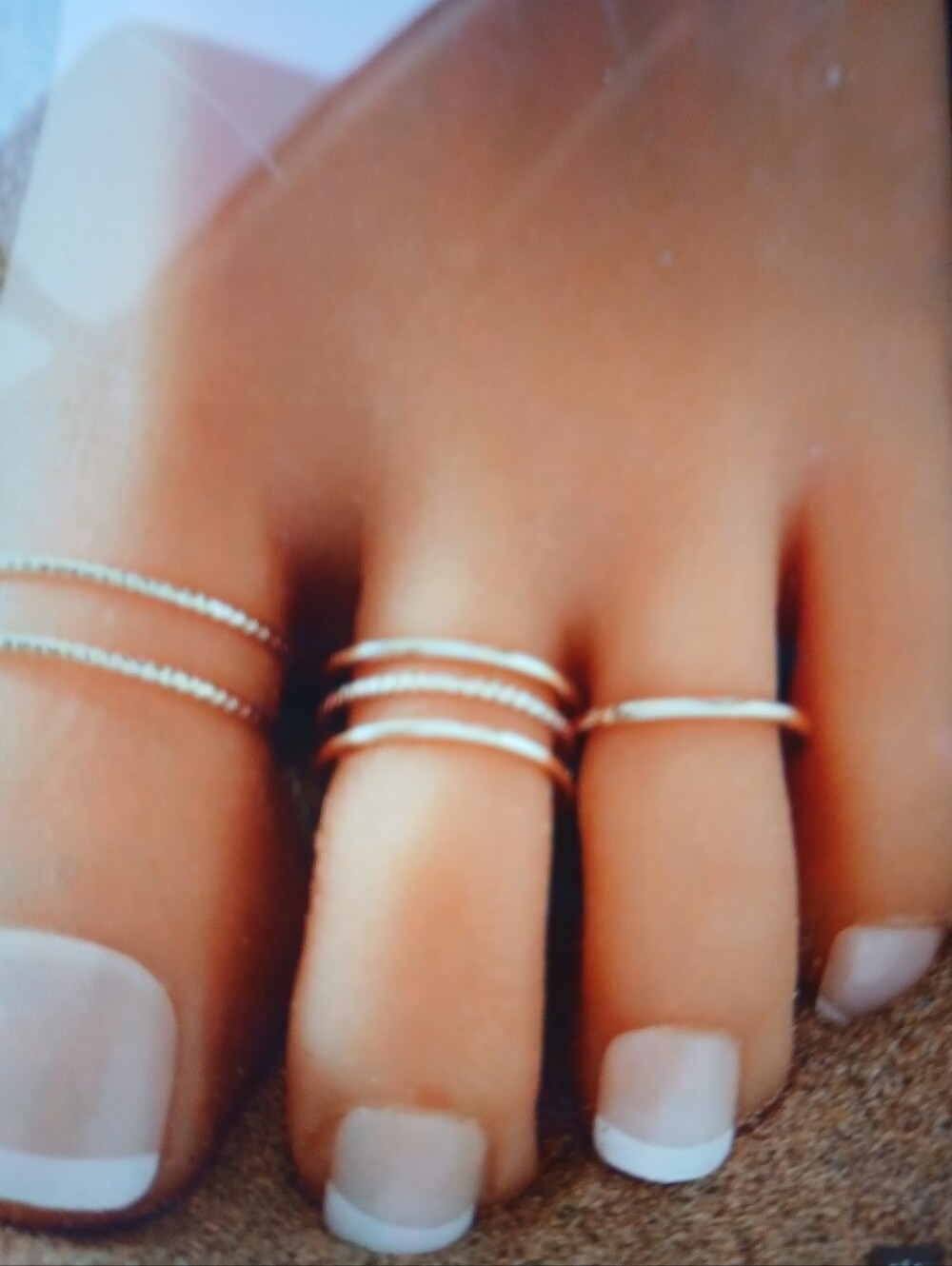 Gold Toe Rings